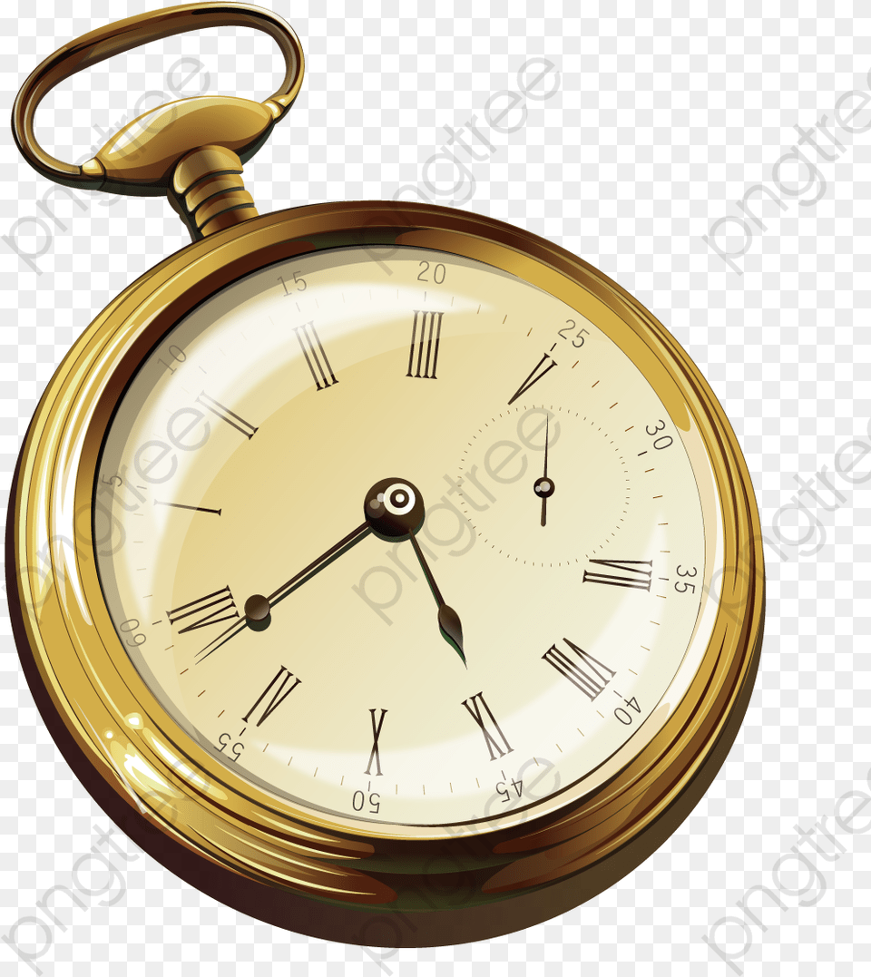 Vintage Vector Table And Pocket Watch Vintage, Wristwatch Png Image