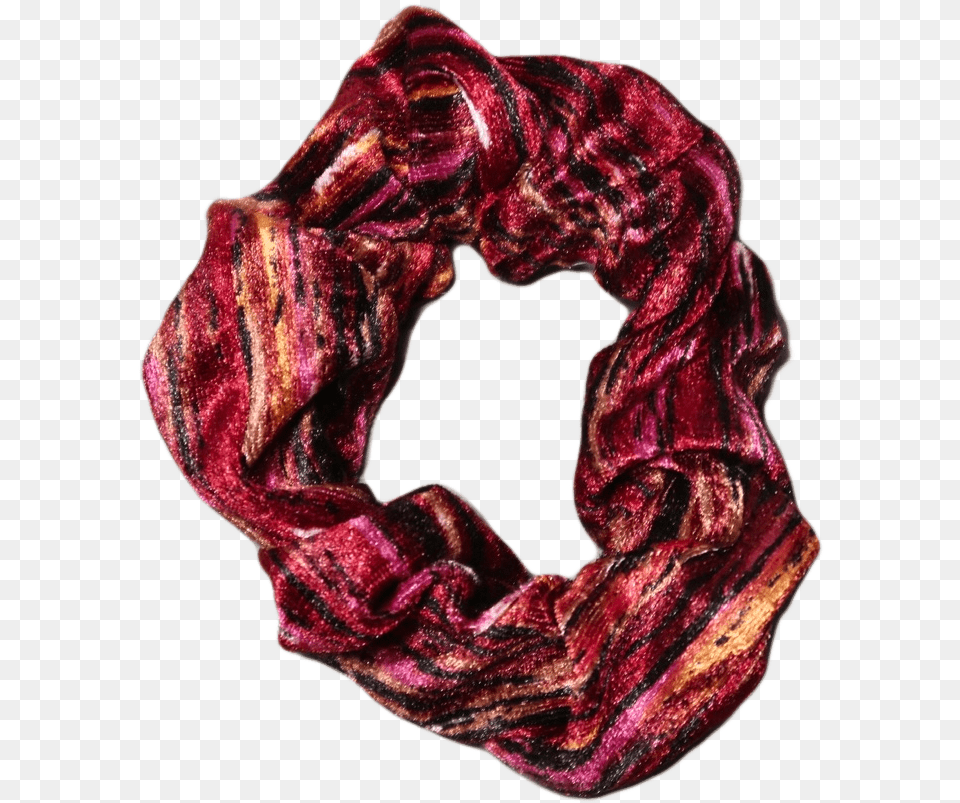 Vintage Velvet Scrunchie Scarf, Clothing, Accessories, Adult, Male Png