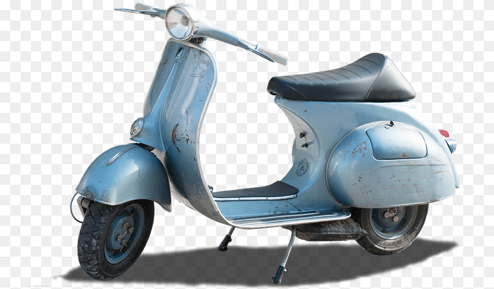 Vintage Vespa, Motorcycle, Scooter, Transportation, Vehicle Free Transparent Png