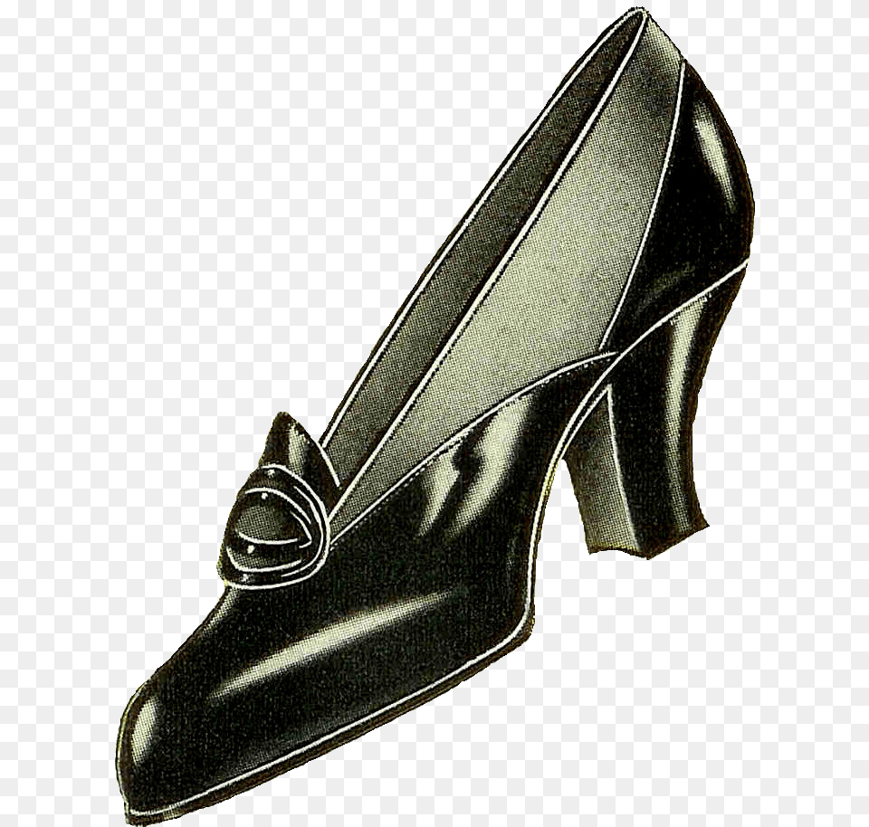 Vintage Vintage Shoes Clipart, Clothing, Footwear, High Heel, Shoe Png Image