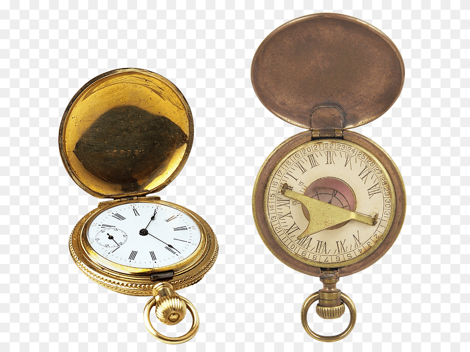 Vintage Watch Compass, Wristwatch Png Image