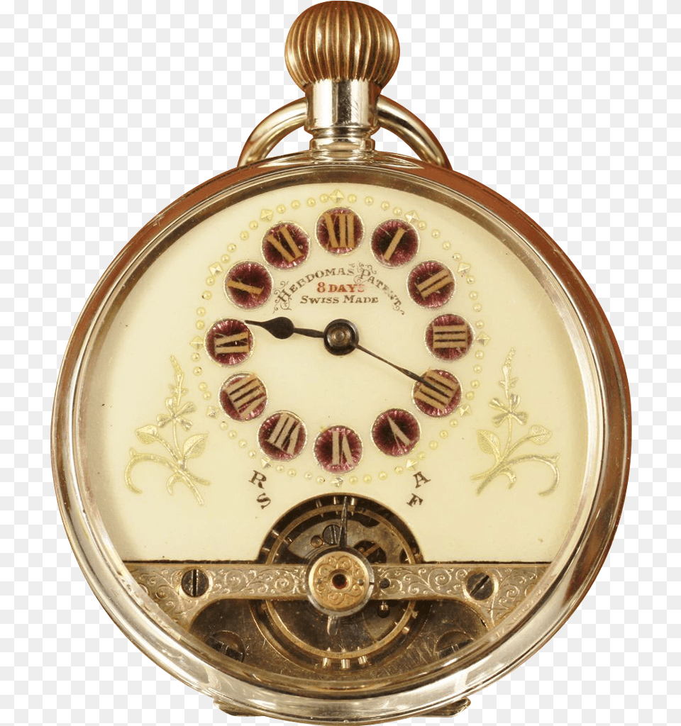 Vintage Watch Schild Amp Cie Hebdomas Pocket Watch Circa 1916 To, Wristwatch, Arm, Body Part, Person Png