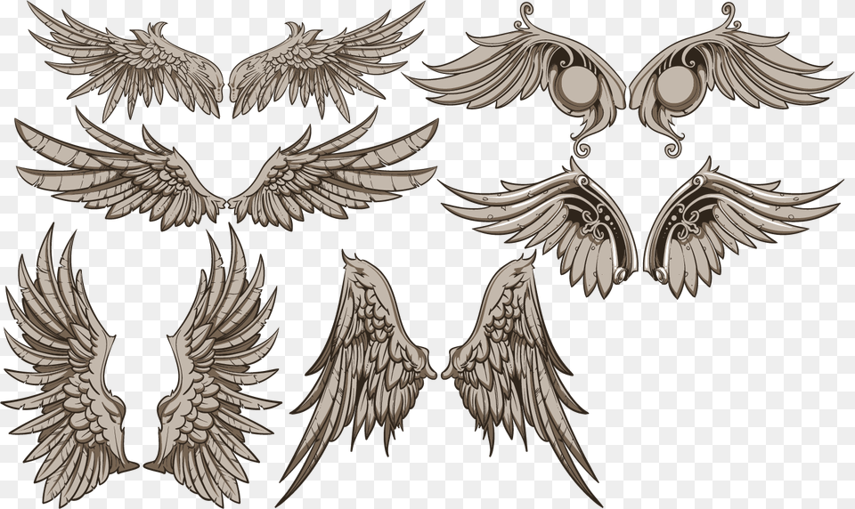 Vintage Wings Vector, Accessories, Earring, Jewelry, Animal Png