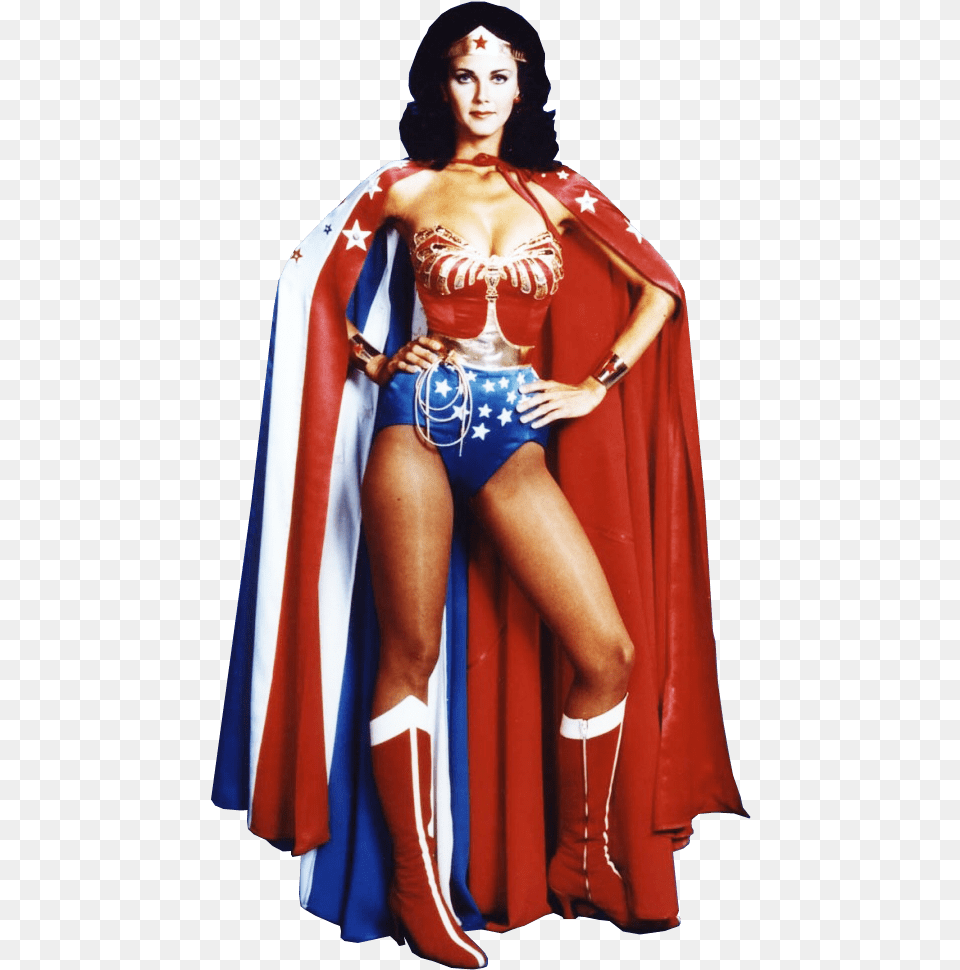 Vintage Wonder Woman Wonder Woman Costume, Adult, Person, Female, Fashion Png Image