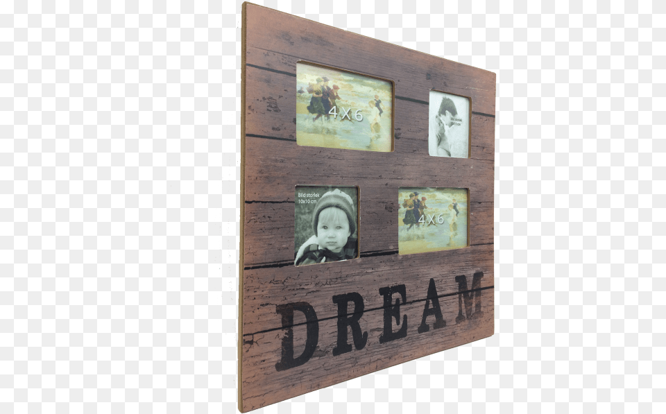 Vintage Wood Frame, Art, Painting, Baby, Person Free Png Download