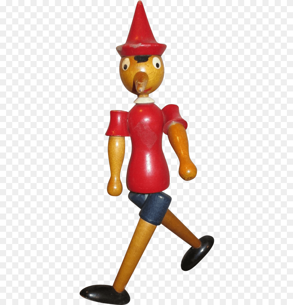Vintage Wooden Pinocchio Doll Wooden Pinocchio Doll Transparent, Figurine, Toy Free Png Download