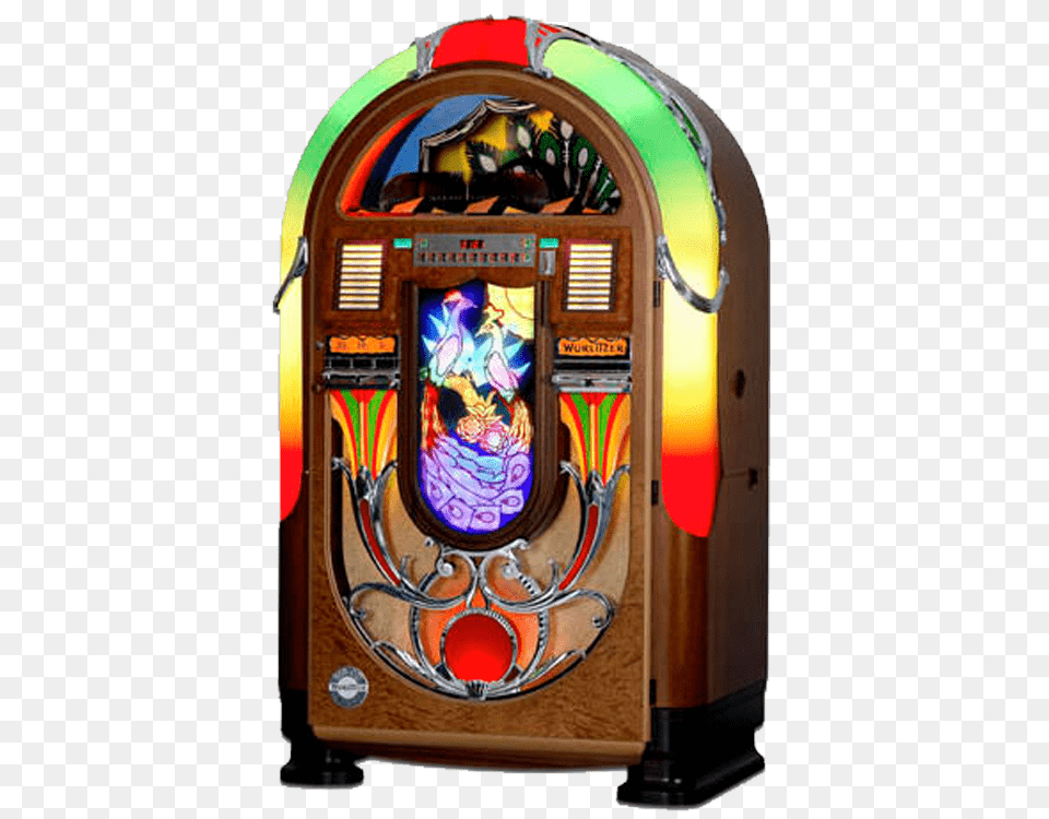 Vintage Wurlitzer Jukebox 850 Peacock, Gambling, Game, Slot Png