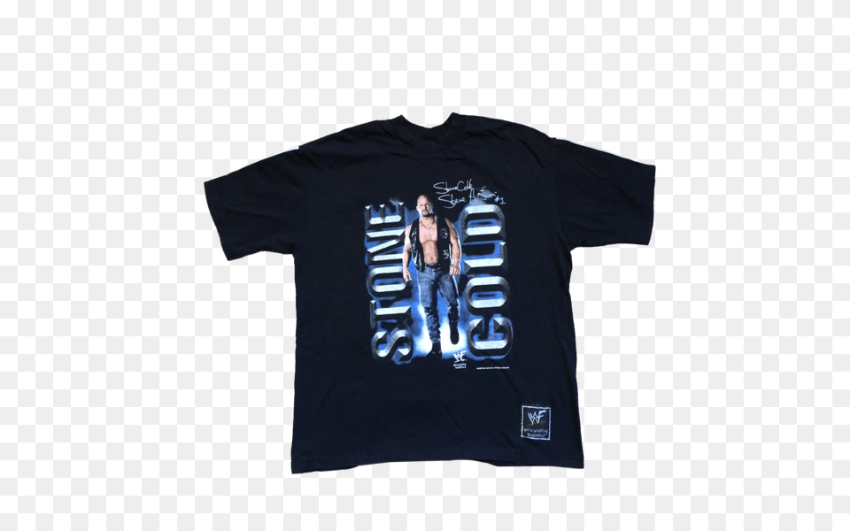Vintage Wwf Stone Cold Steve Austin Shirt Wpatches Beyond, Clothing, T-shirt, Adult, Male Free Png