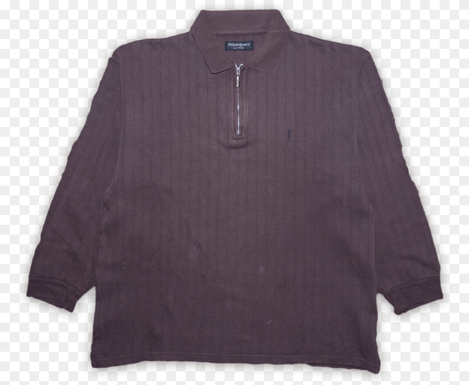 Vintage Yves Saint Laurent Q Zip Sweater Sweater, Clothing, Home Decor, Linen, Long Sleeve Free Transparent Png