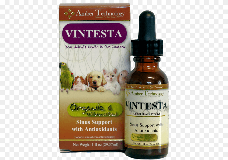 Vintesta Pet S Cough Amp Cold Natural Organic Formula Dog, Plant, Herbs, Herbal, Mammal Free Transparent Png