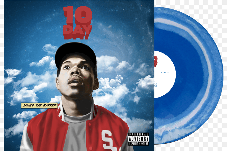 Vinyl 10 Day Chance The Rapper, Person, People, Adult, Man Free Png