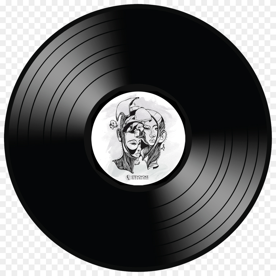 Vinyl, Person, Disk, Face, Head Png Image