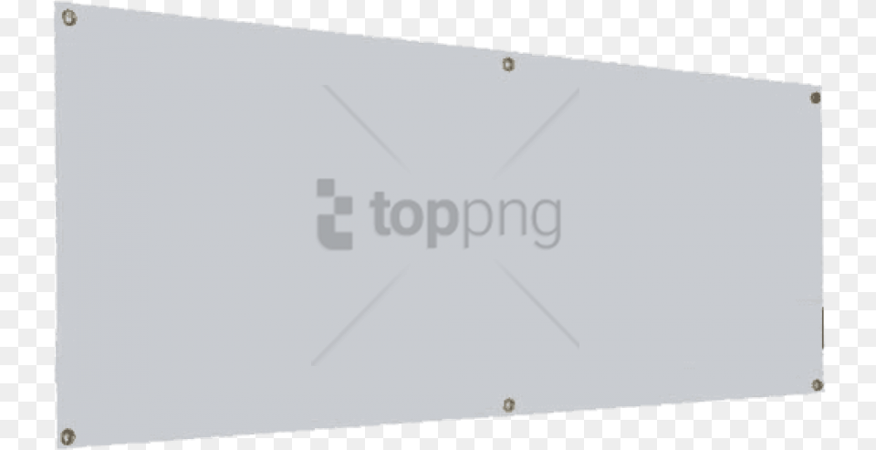 Vinyl Banner Image With Wall Clock, White Board Png