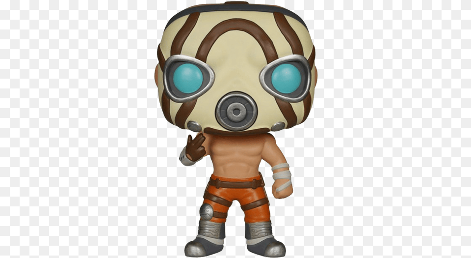 Vinyl Borderlands Psycho Borderlands Pop Figure, Robot, Vr Headset Png Image