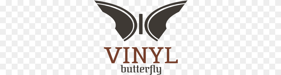 Vinyl Butterfly Logo Design Gallery Inspiration Logomix Graphics, Book, Publication, Advertisement, Poster Free Png