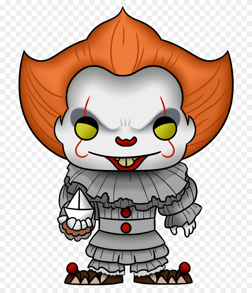 Vinyl Clip Art Pennywise Actor, Baby, Person Free Png Download