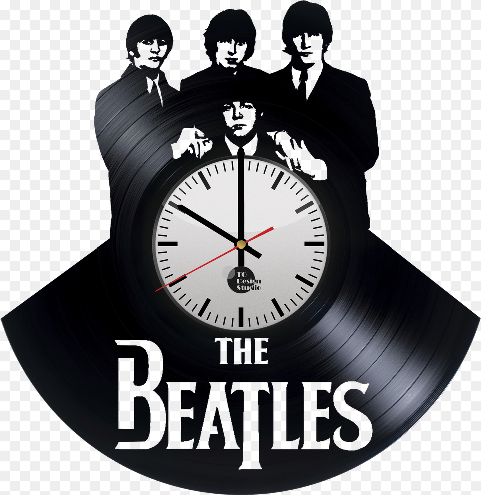 Vinyl Clock T Beatles Clock Png Image