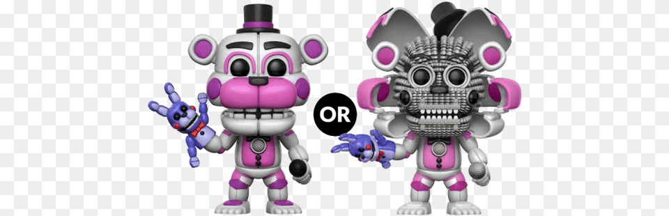 Vinyl Fnaf Sister Location Freddy Pop Vinyl Figure, Robot, Baby, Person Free Png