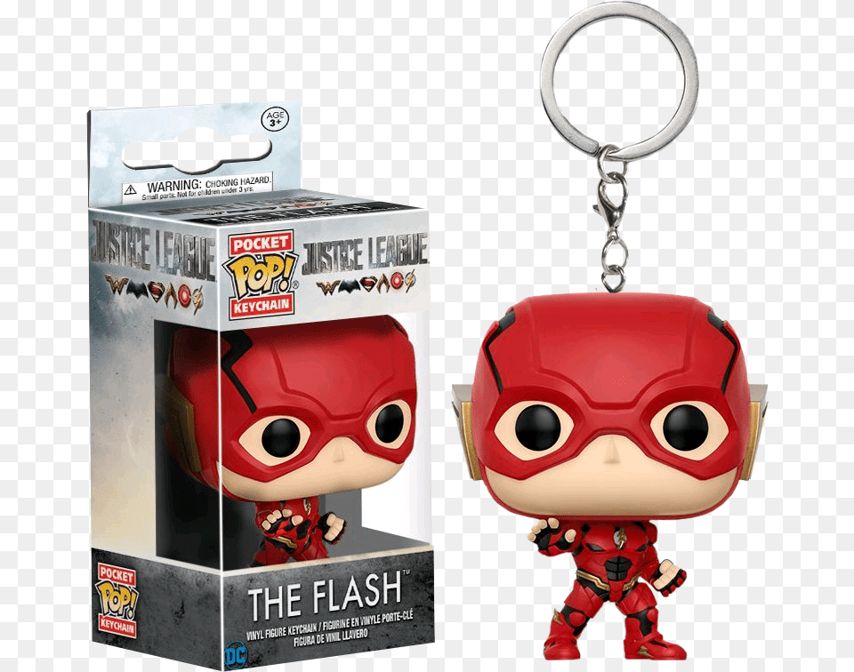 Vinyl Keychain By Funko Flash Funko Pop Keychain, Toy, Accessories, Baby, Person Png Image