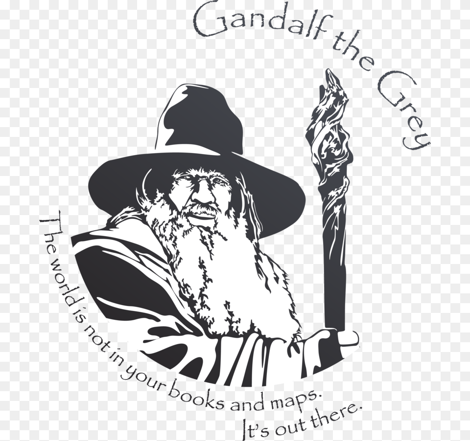 Vinyl Lord Of The Rings Decals, Clothing, Hat, Adult, Person Png