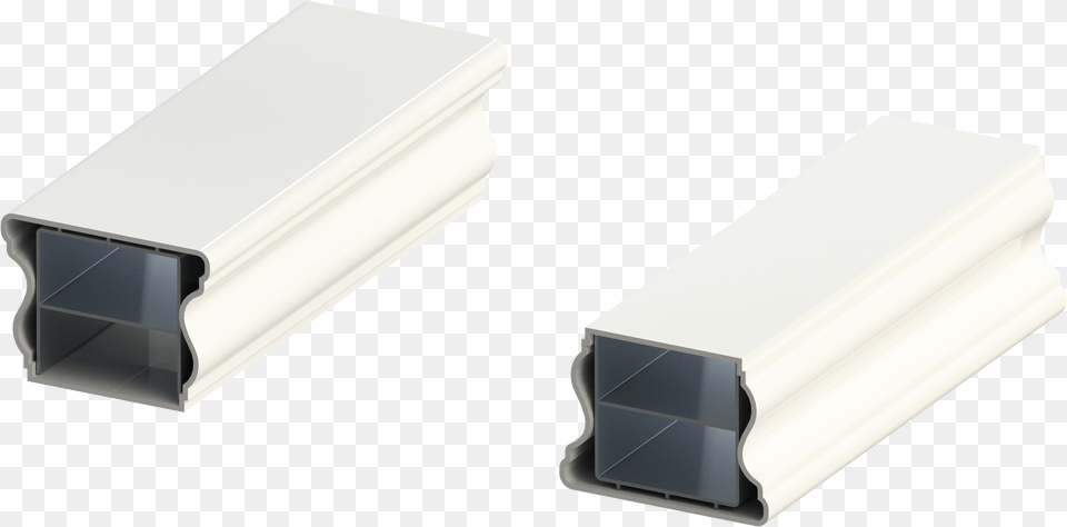 Vinyl Railing Profiles Box, Aluminium Png Image