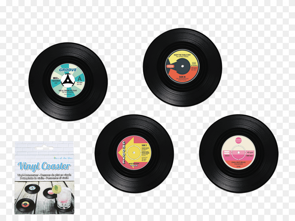 Vinyl Record Coasters Set Of 4 Thumbnails Phonograph Record, Hockey, Ice Hockey, Ice Hockey Puck, Rink Png