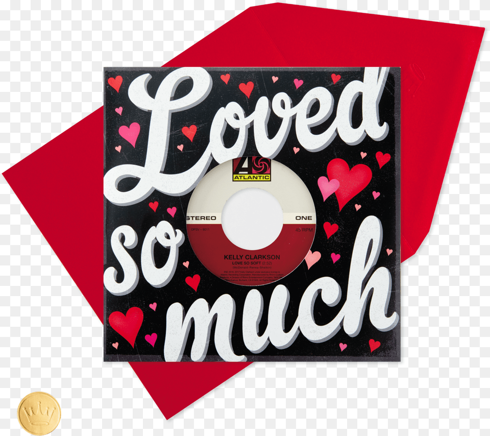 Vinyl Record Kelly Clarkson Quotlove So Softquot Valentine39s Circle, Disk, Dvd Free Png