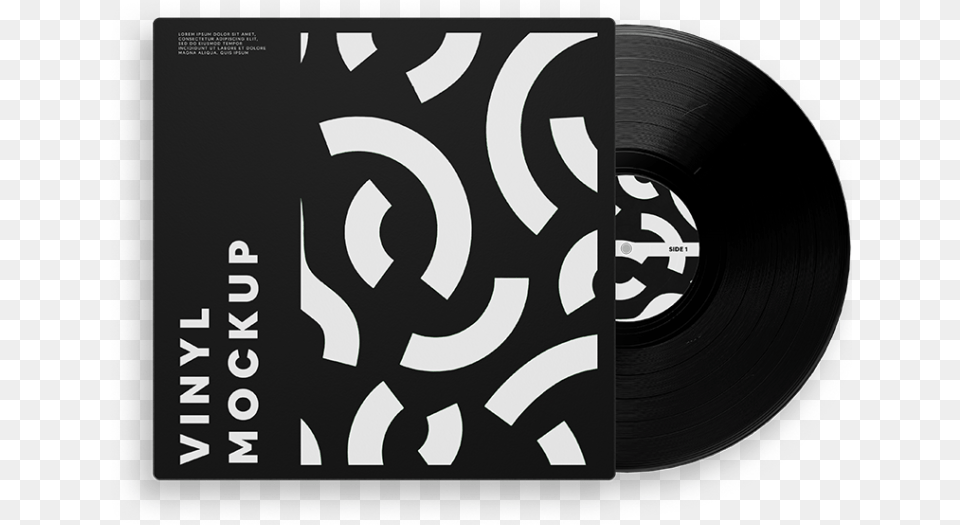 Vinyl Record Mockup Designersrepo Vinyl Mock Up, Text Free Png Download