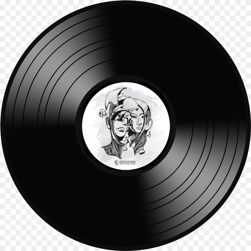 Vinyl Record Vinyl Disc Hd, Person, Disk, Face, Head Png Image