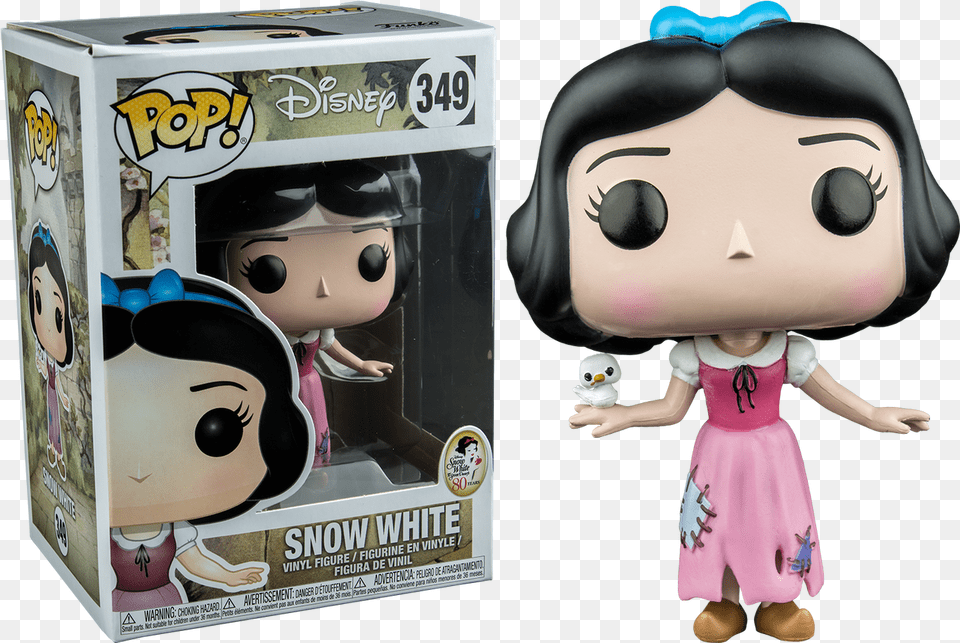 Vinyl Snow White And The Seven Dwarfs Evil Queen Witch Pop Snow White Diamond Funko Pop, Toy, Doll, Female, Child Png