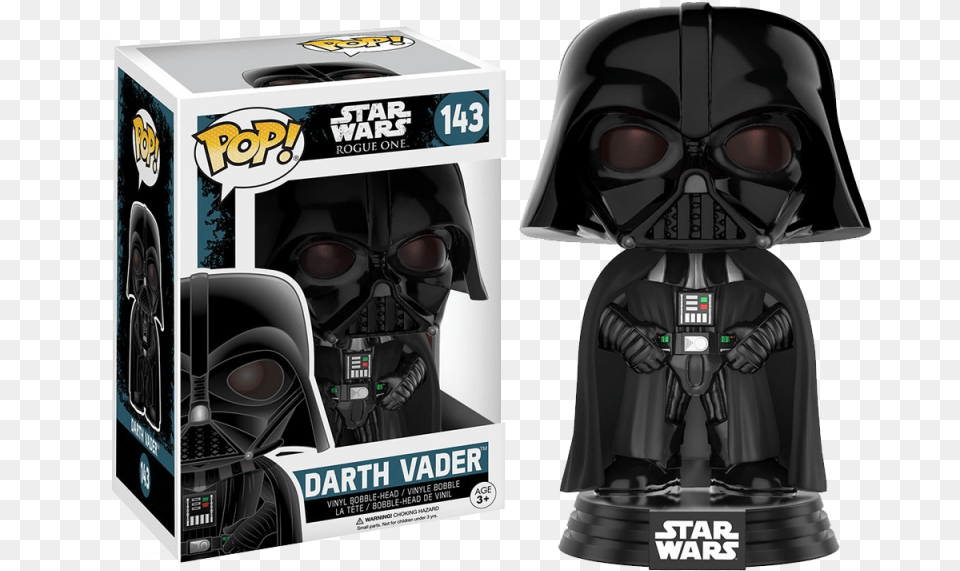 Vinyl Star Wars Bobble Head Darth Vader Pop Vinyl, Adult, Female, Person, Woman Free Png