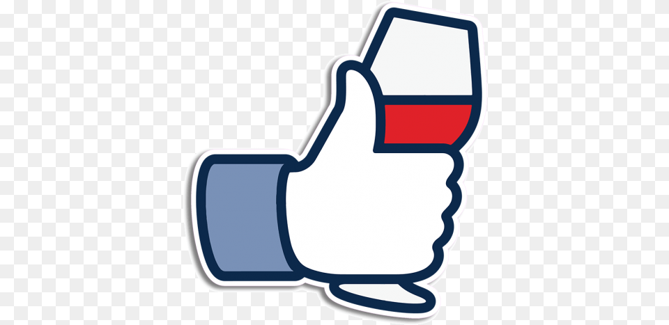 Vinyl Sticker Gloss Laminated Wine Glass Thumbs Up, Clothing, Glove, Device, Grass Png