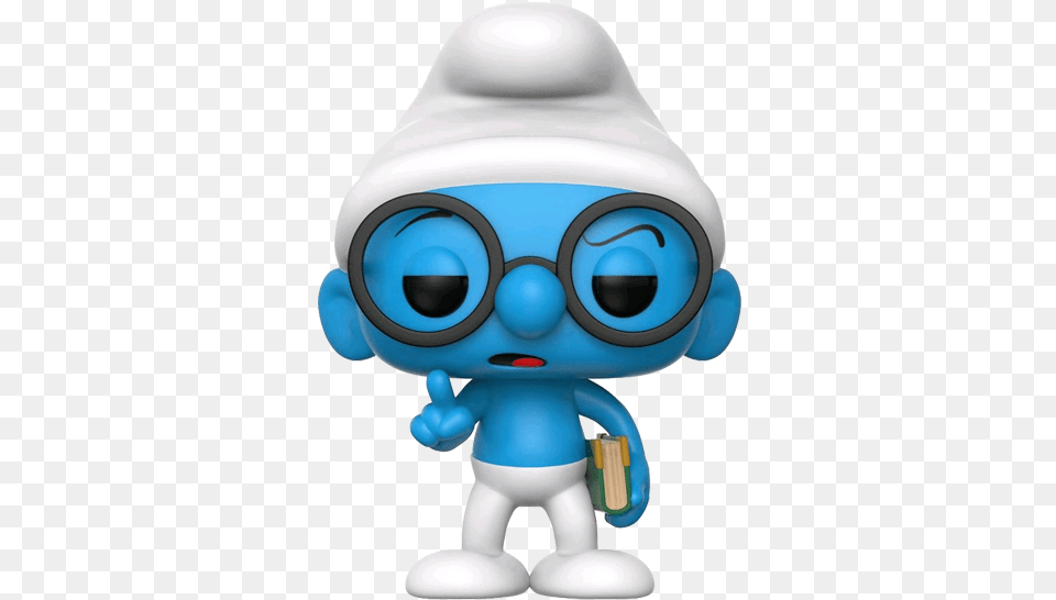 Vinyl The Smurfs Funko Pop Animation The Smurfs Brainy Smurf, Baby, Person Free Png