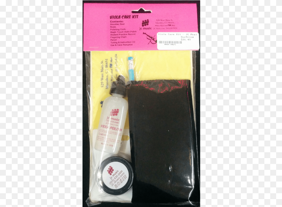 Viola Care Kit Leather, Bottle, Lotion, Tape, Cosmetics Free Png Download