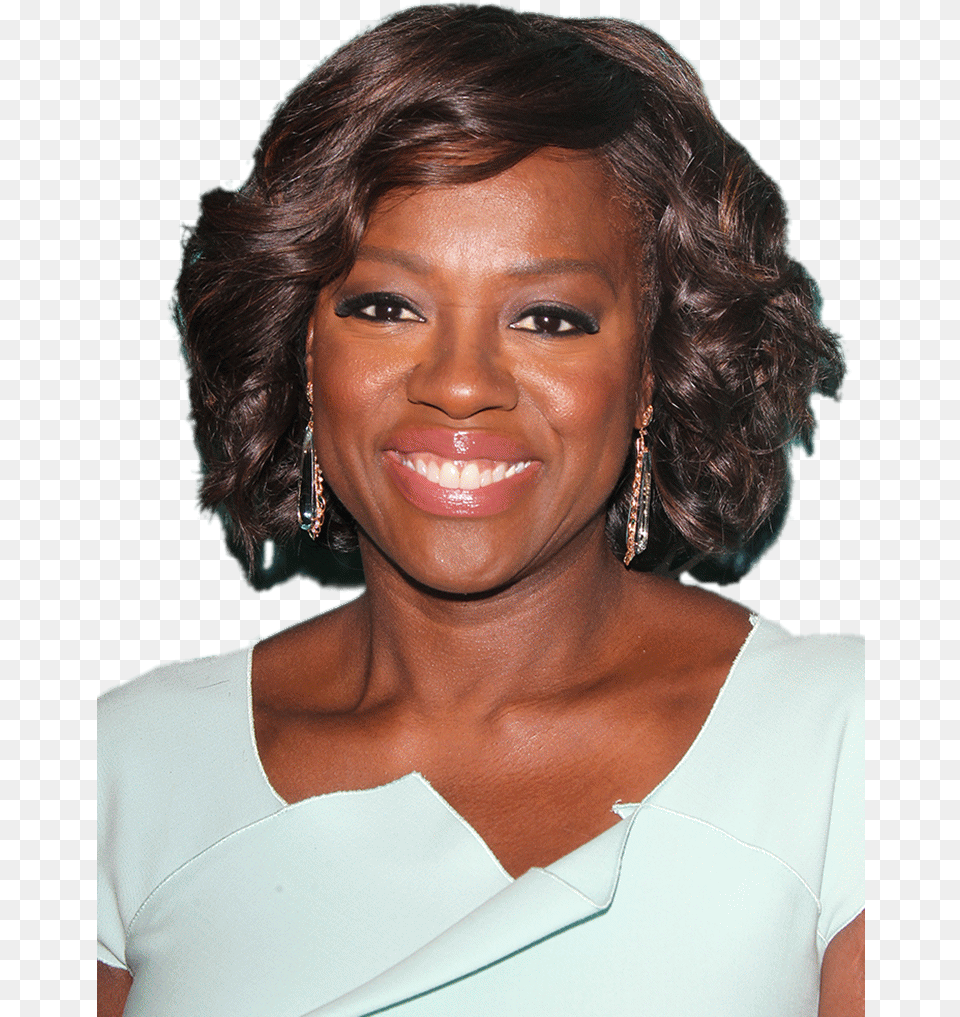 Viola Davis, Woman, Smile, Portrait, Photography Free Png Download