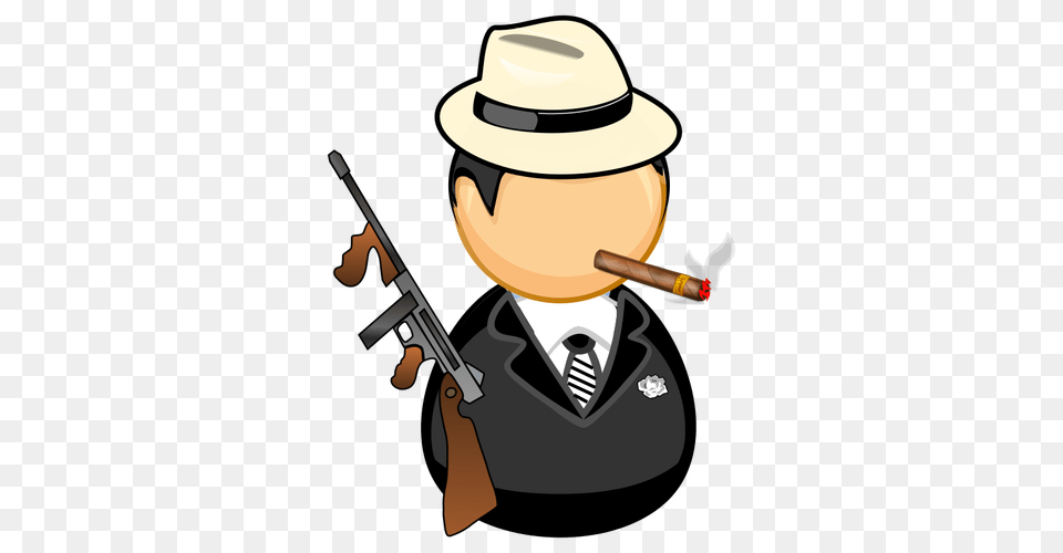 Violence Clipart, Hat, Clothing, Weapon, Firearm Png Image