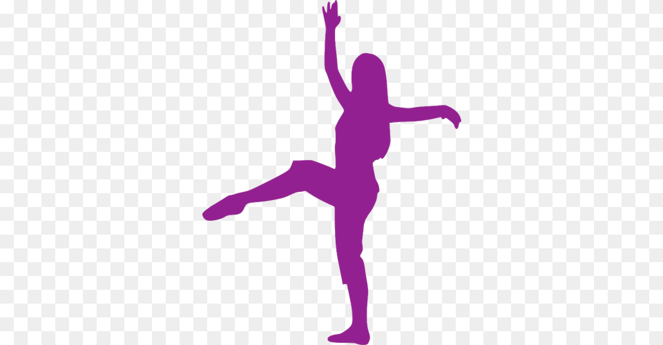 Violet Ballerina Silhouette, Ballet, Dancing, Leisure Activities, Person Free Png