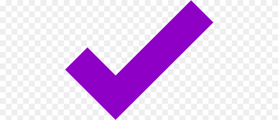 Violet Check Mark Icon Icon, Purple, Blackboard Free Png Download