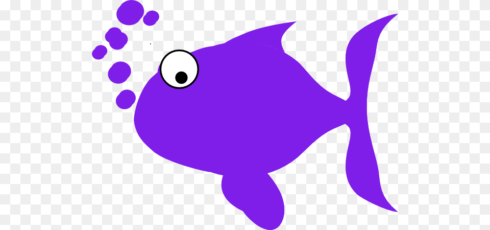 Violet Clipart Cute, Animal, Sea Life, Fish, Shark Png Image