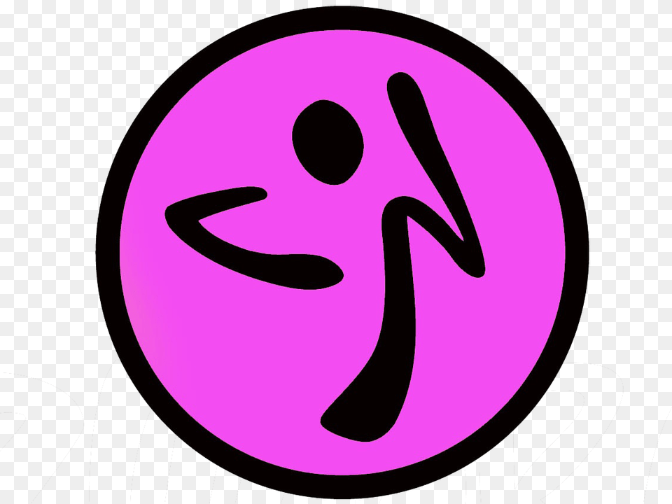 Violet Colored Zumba Symbol Zumba Pics Only D, Purple, Logo Free Png
