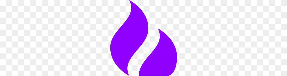 Violet Fire Icon Free Png Download