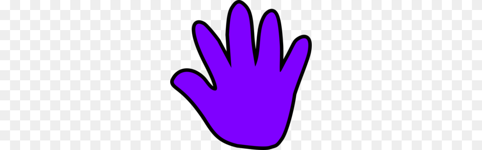 Violet Hand Clip Art, Clothing, Glove, Purple Png Image