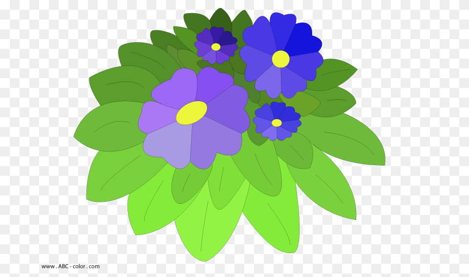 Violet Raster Clipart, Anemone, Plant, Graphics, Purple Png Image