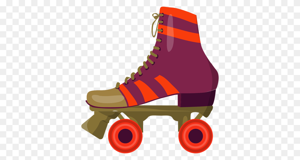 Violet Roller Skate Shoe, Dynamite, Weapon Free Transparent Png