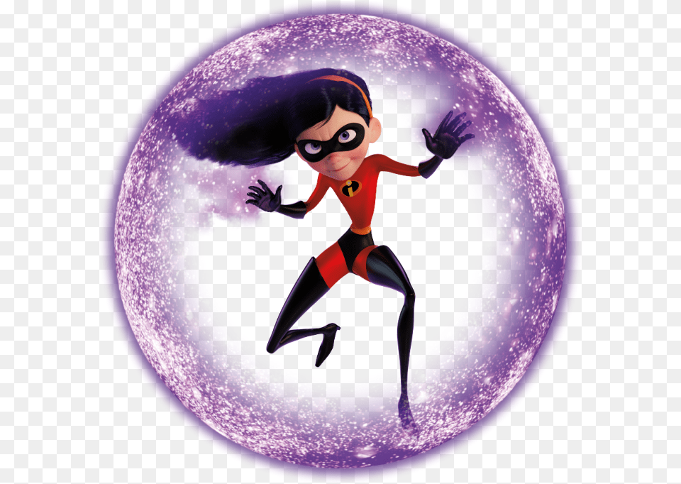 Violet The Incredible 2 Incredibles Violet Force Field, Purple, Adult, Person, Woman Free Transparent Png