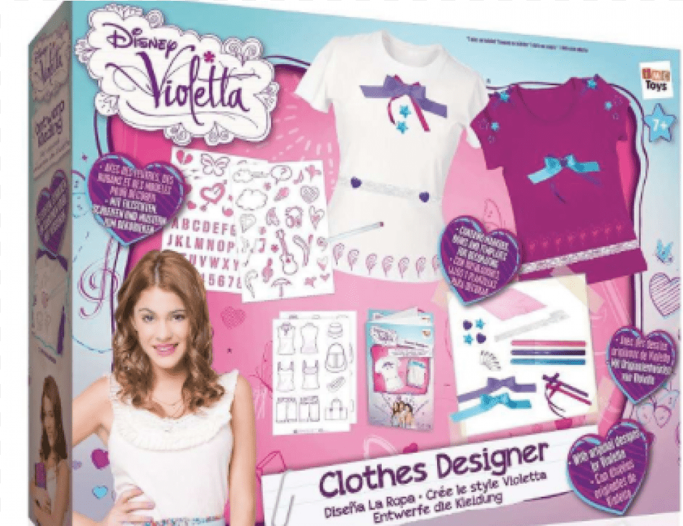 Violetta Clothes, T-shirt, Clothing, Advertisement, Female Free Png