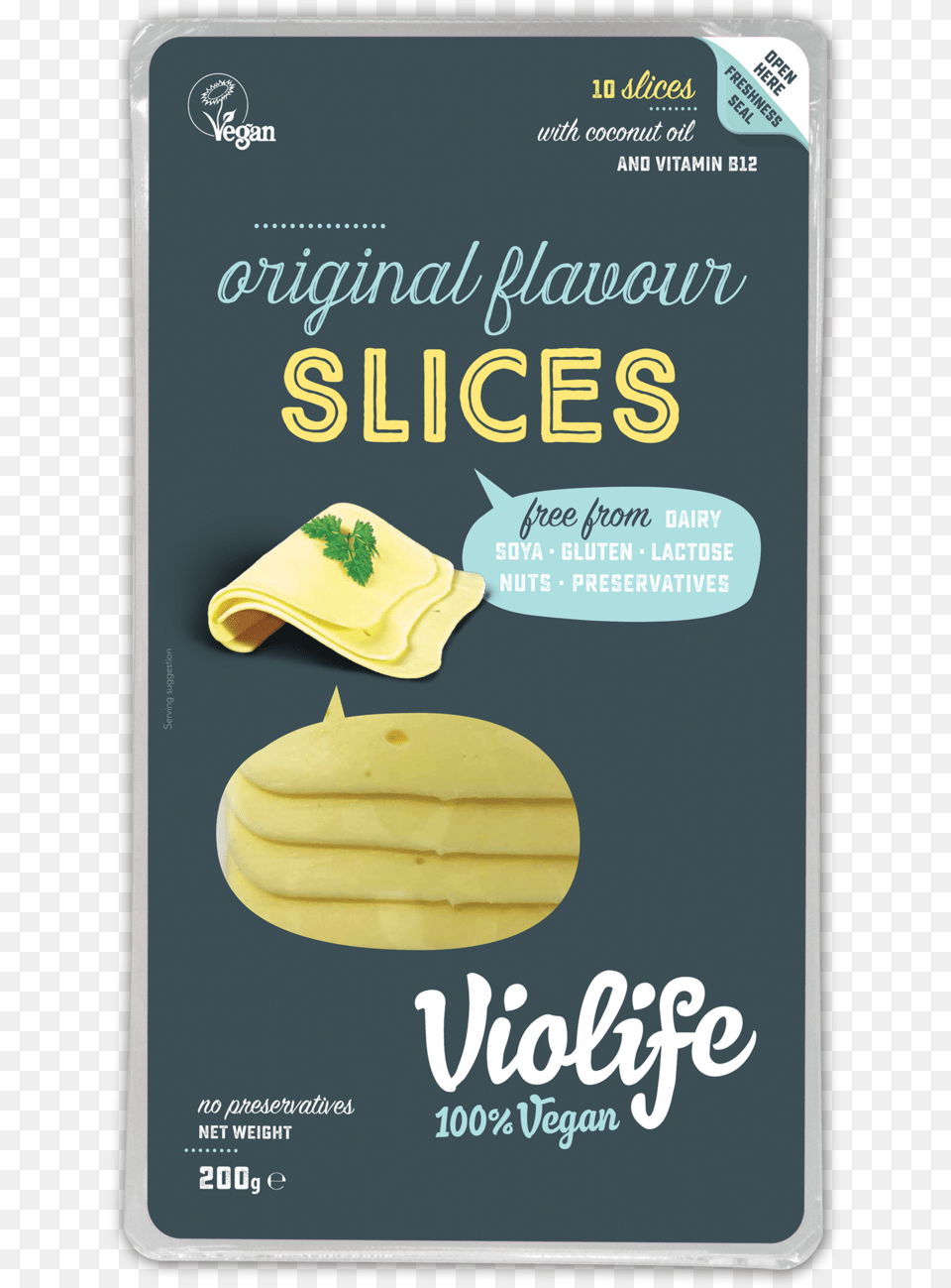 Violife Vegan Cheese, Advertisement, Poster, Bread, Food Free Png Download