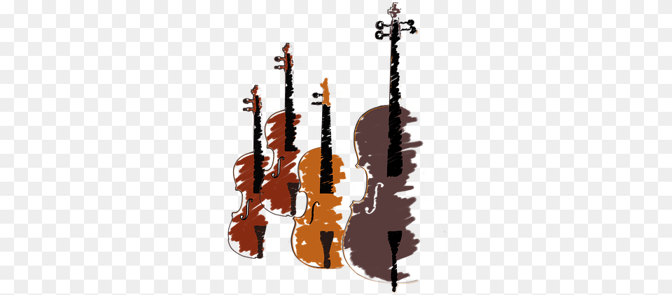 Violin, Musical Instrument, Cello, Guitar Png Image