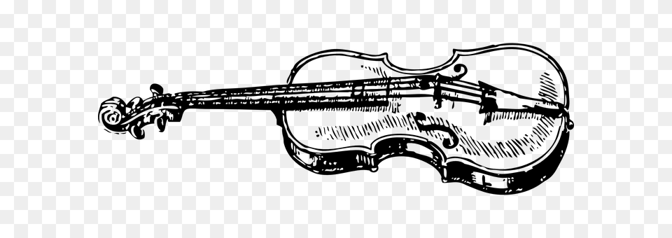 Violin Gray Free Png