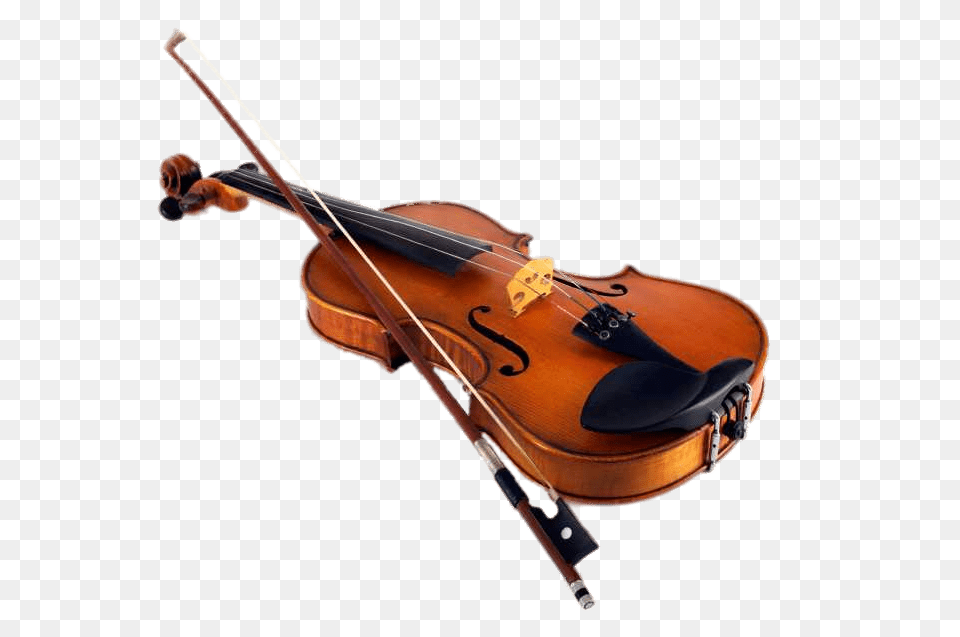 Violin And Bow, Musical Instrument Free Png Download